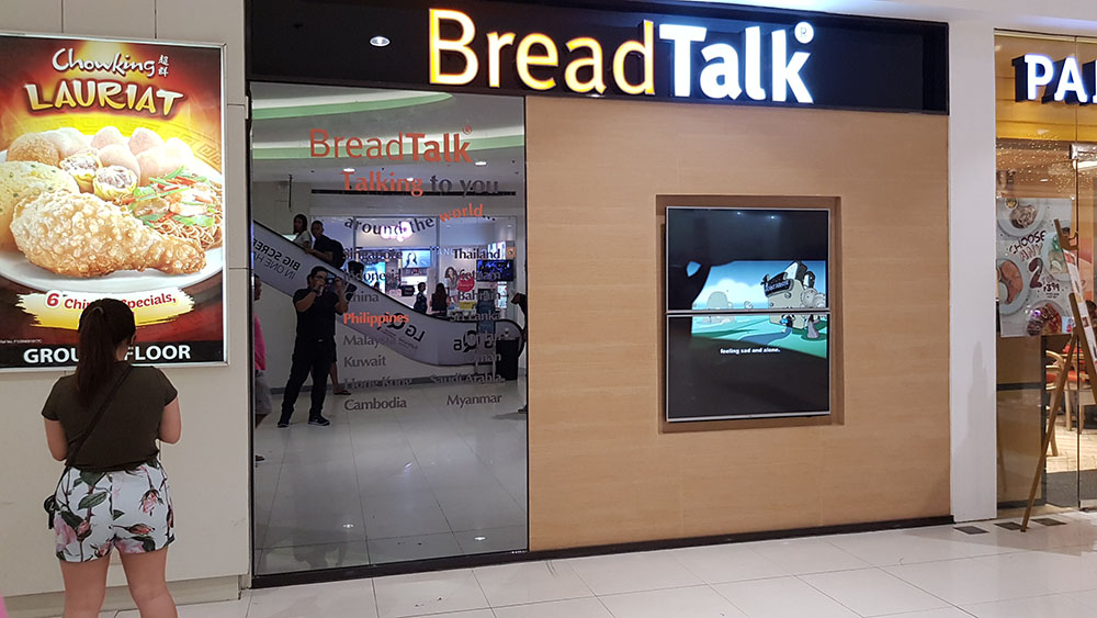 Breadtalk SM Sta. Rosa Menu Board