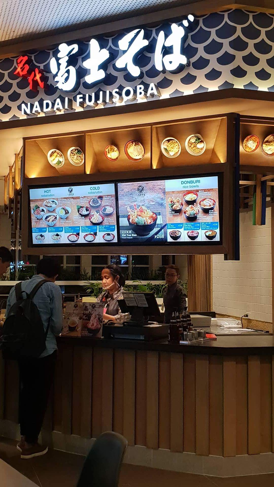 Fujisoba SM Aura Menu Board